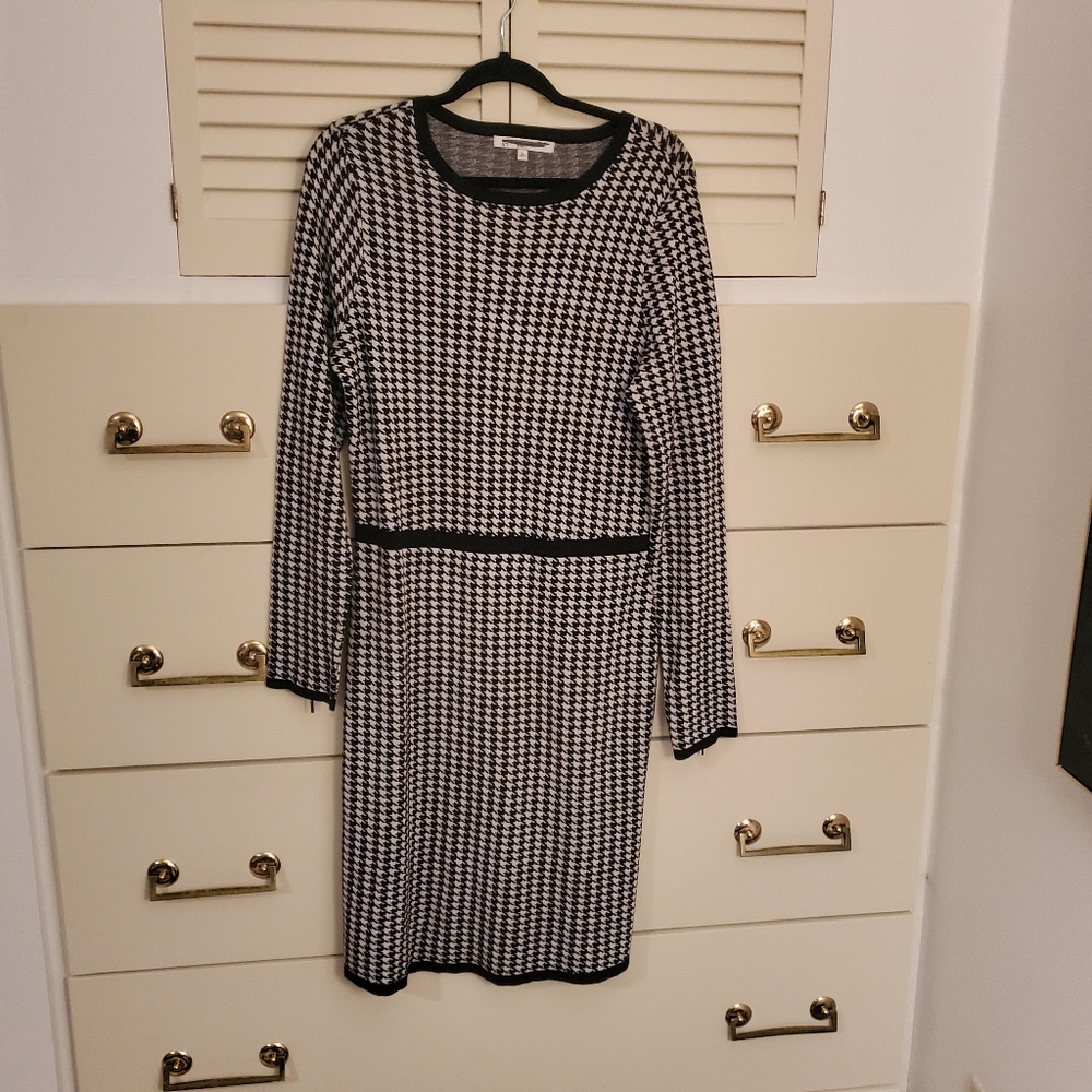 Mixt Heidi Weisel Houndstooth Dress